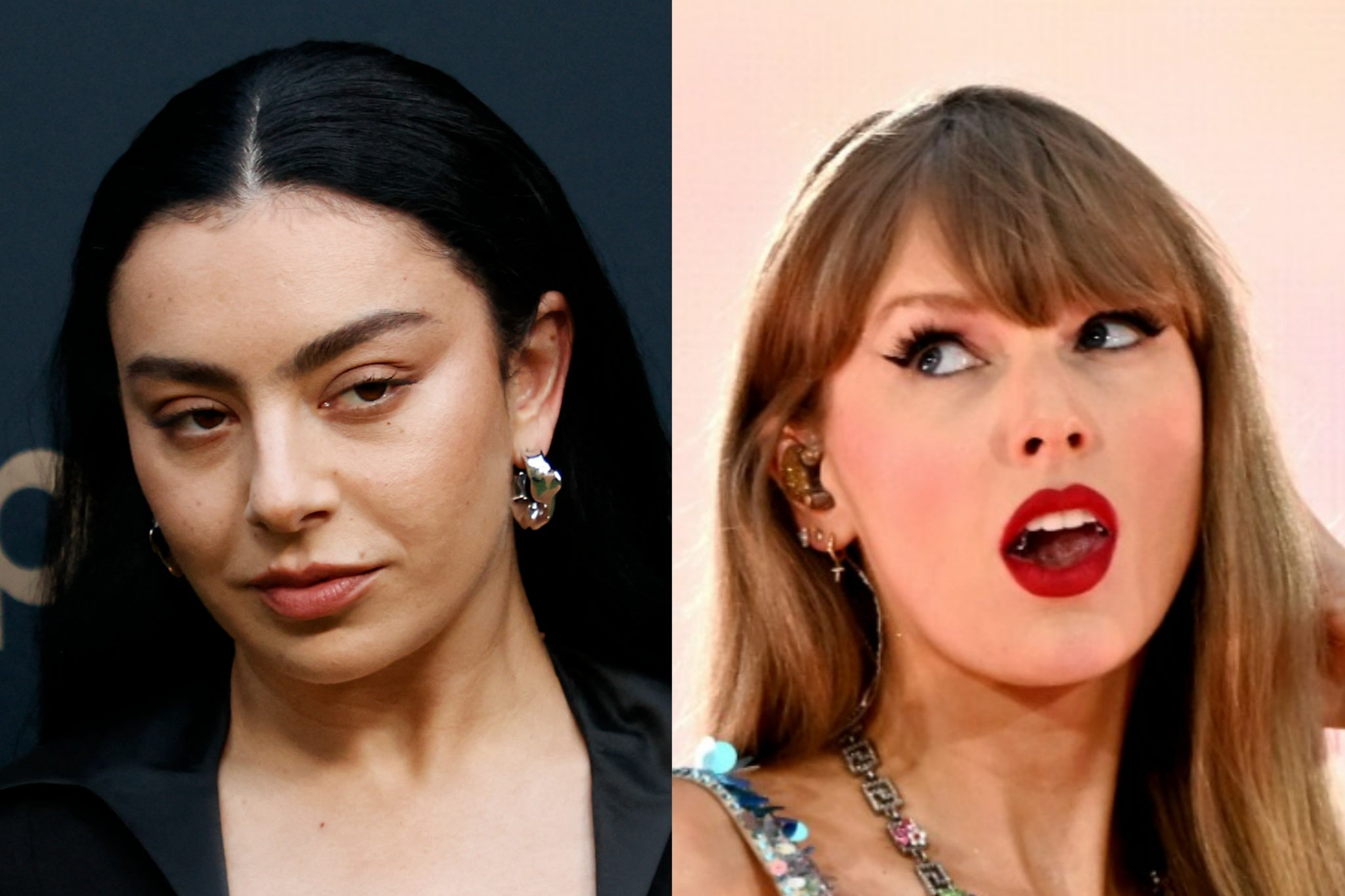 <p>Charli XCX y Taylor Swift se han elogiado públicamente en los últimos años</p>