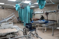 Uno de los últimos hospitales en operaciones en Gaza se vacía tras orden de evacuación de Israel