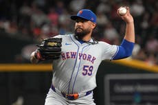 Manaea poncha a 11 y Mets vencen a Diamondbacks para cortarles racha de 6 triunfos