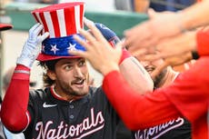 Dylan Crews conecta HR en el tercer juego de su carrera y Nacionales vencen 5-2 a Yankees