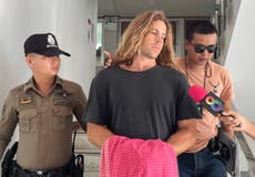 Cadena perpetua para el hijo de Rodolfo Sancho por asesinato en una isla de Tailandia