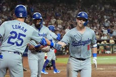 Con cuadrangular de Smith, Dodgers superan 10-9 a Diamondbacks y amplían ventaja en el Oeste