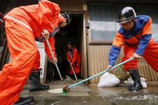 Shanshan avanza lentamente por Japón y autoridades prevén lluvias torrenciales en grandes ciudades