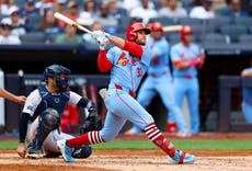 Cardenales ganan 6-5 y consiguen su primer triunfo en el Estadio de los Yankees desde 1964