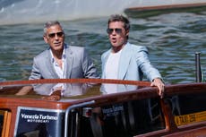 El Festival de Venecia le da la bienvenida a Pitt y a Clooney, y a su nueva cinta "Wolfs"