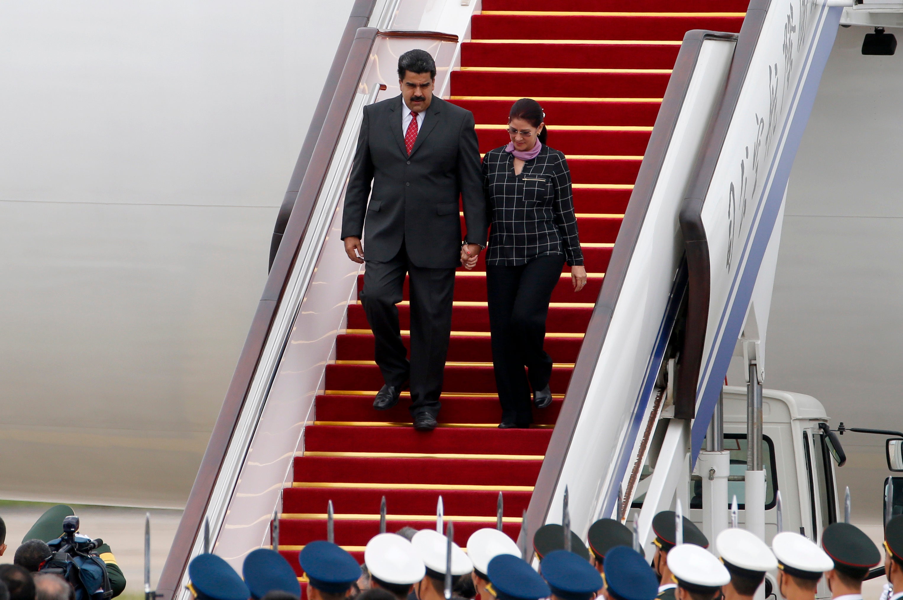 VENEZUELA-MADURO AVIÓN