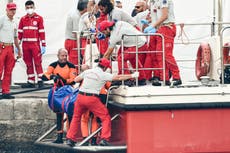 Primeras autopsias revelan ahogamiento como causa de muerte de victimas del naufragio de superyate