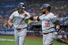 Larnach estremece jonrón de 3 carreras en el triunfo de los Mellizos 5-4 sobre los Rays