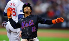 Mets se acercan a puestos de comodín con triunfo de 4-1 sobre Medias Rojas