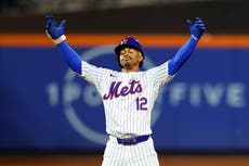 Lindor y Peterson guían a enrachados Mets a victoria de 7-2 sobre Medias Rojas