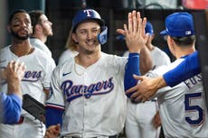 Langford vuelve a ser clave con Texas y Rangers superan 10-6 a Yankees
