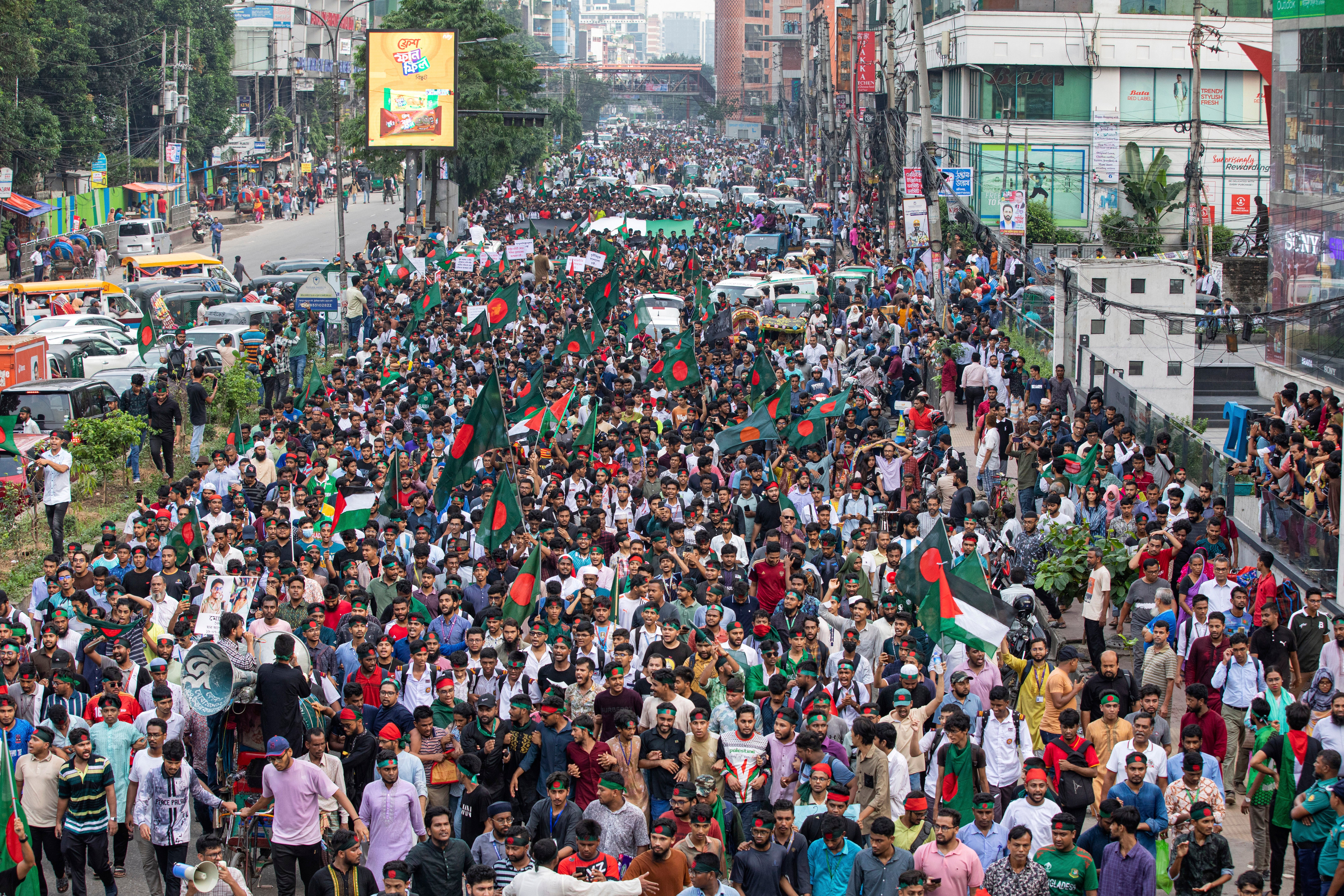 BANGLADESH-PROTESTAS