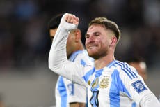 Argentina no extraña a Messi ni a Di María y golea 3-0 a Chile en camino al Mundial 2026