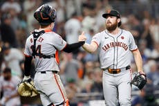 McCray batea dos HRs y remolca 5 para que Gigantes venzan 6-3 a Padres