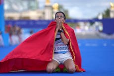 Marroquí El Idrissi bate récord femenino de maratón en último día de Juegos Paraolímpicos