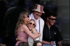 Taylor Swift asiste a la final del US Open junto a Travis Kelce