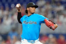 Cabrera cubre 7 innings en blanco y Marlins vencen 10-1 a Filis