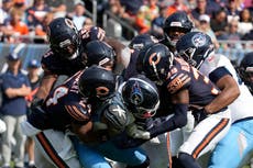 Caleb Williams sufre en su debut, pero su defensiva lo salva en triunfo de Bears 24-17 sobre Titans