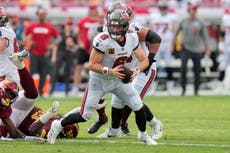 Mayfield lanza para 4 touchdowns y Buccaneers superan 37-20 a unos renovados Commanders