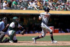 Con 4 imparables de Sweeney y siete ponches de Madden, Tigres aplastan 9-1 a Atléticos