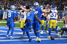 Anotación de 1 yarda de Montgomery en tiempo extra da triunfo a Lions 26-20 ante los Rams