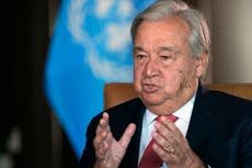 Secretario general de la ONU dice que la muerte y la destrucción en Gaza son las peores que ha visto