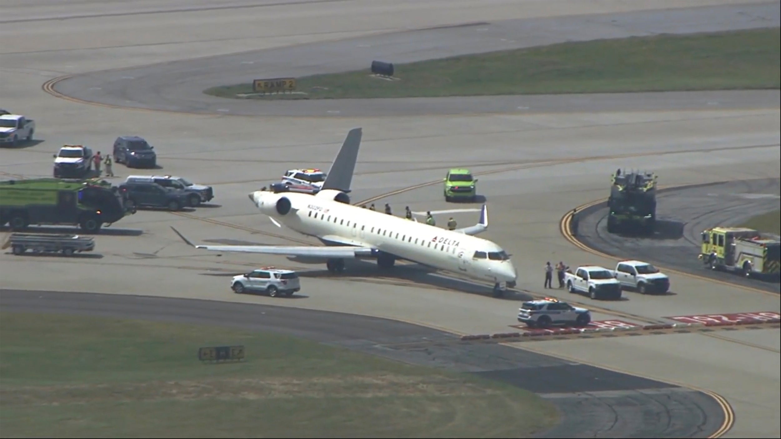 ATLANTA CHOQUE DE AVIONES