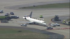 Chocan dos aviones en pista de aeropuerto de Atlanta