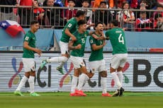 Bolivia hunde más a Chile en las eliminatorias para el Mundial con victoria 2-1 en Santiago