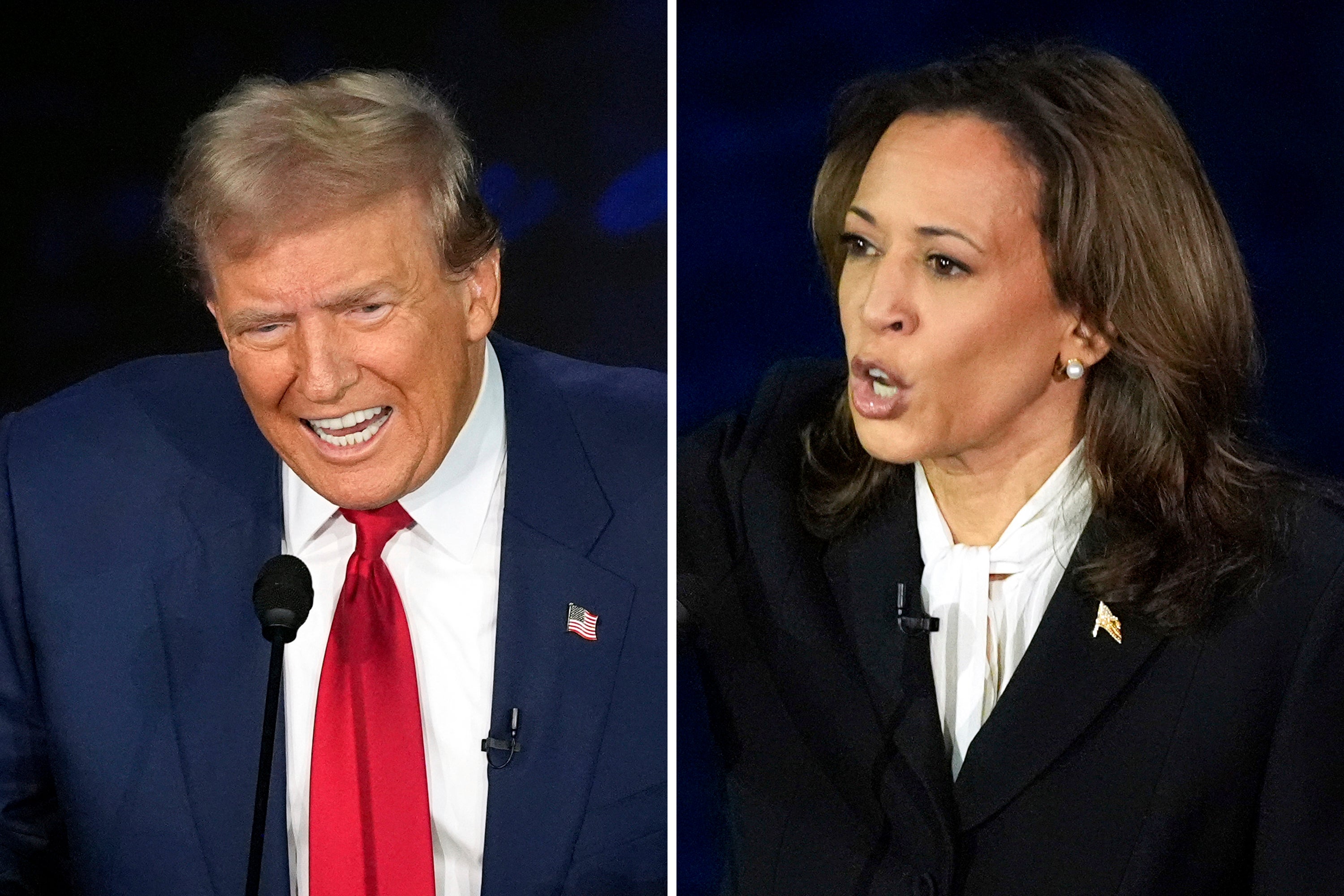 Donald Trump y Kamala Harris debatieron el martes por la noche por primera vez en las elecciones presidenciales de este año