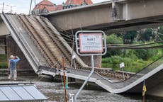 Derrumbe de parte de un puente en Alemania causa cortes de tráfico