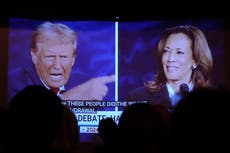 Las expresiones faciales de Harris y Trump dijeron mucho durante el debate presidencial