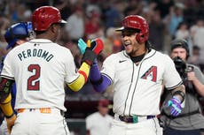 Marte conecta jonrón y empuja 4 carreras para que Diamondbacks aplasten 14-4 a Rangers