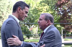 Pedro Sánchez recibe al exiliado opositor Edmundo González mientras crece la tensión con Venezuela