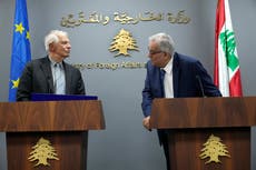 Alto diplomático de la UE insta a Líbano e Israel a desescalar tensiones en la frontera