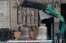 Las campanas de Notre Dame de París volverán a sonar para la reapertura tras incendio de 2019