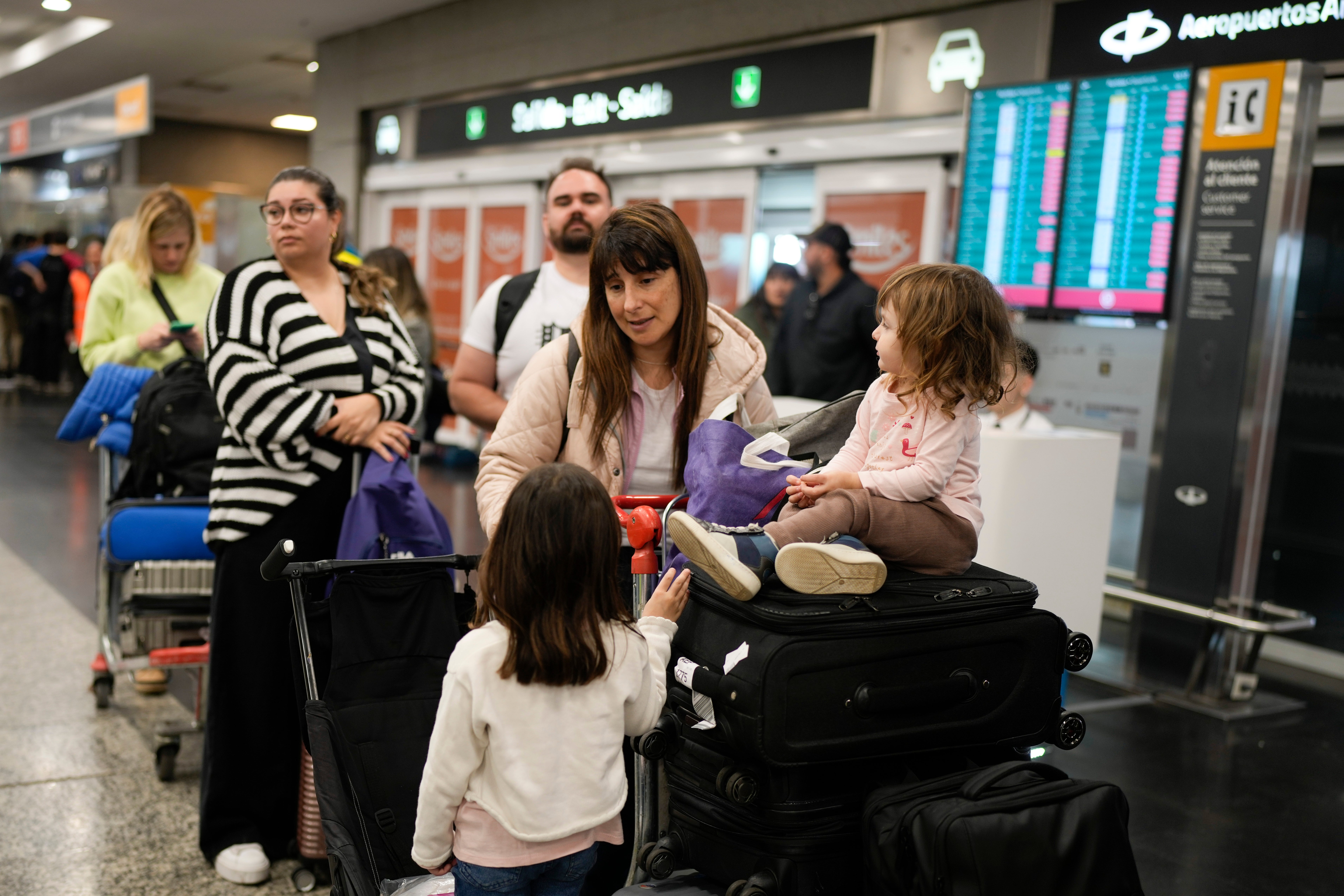 ARGENTINA-PARO AERONÁUTICOS