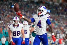 Bills responden para vencer a Dolphins a pesar de semana corta y lesión de Bernard