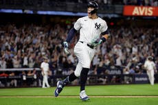 Judge sale de su peor racha sin jonrón con grand slam en triunfo de Yankees 5-4 sobre Medias Rojas