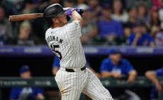 Par de jonrones de Goodman, incluido un grand slam, da a Rockies triunfo de 9-5 ante Cachorros