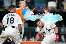 Benintendi conecta HR para que Medias Blancas detengan mala racha en casa y venzan 7-6 a Atléticos