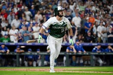 Emergente Hilliard empata con jonrón en la 9na y Doyle da triunfo a Rockies en la 10ma