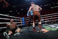 'Canelo' vence por decisión unánime al boricua Berlanga y desata fiesta mexicana en Las Vegas