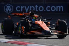 F1: Piastri gana en Bakú tras choque entre Pérez y Sainz. Colapinto suma sus primeros puntos