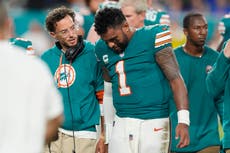 Tagovailoa al neurólogo una semana después de sufrir conmoción cerebral, señala fuente de AP