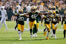 Willis prevalece con ayuda defensiva y del ataque terrestre en triunfo de Packers 16-10 sobre Colts