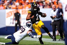 Justin Fields logra 2da victoria como titular en Steelers, al derrotar 13-6 a Broncos