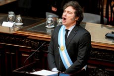 Milei promete austeridad en su presupuesto para 2025 y plantea un duelo en el Congreso argentino