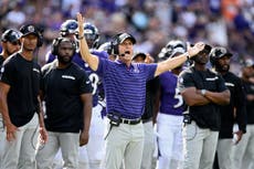 John Harbaugh no entra en pánico tras arranque de Ravens con marca de 0-2