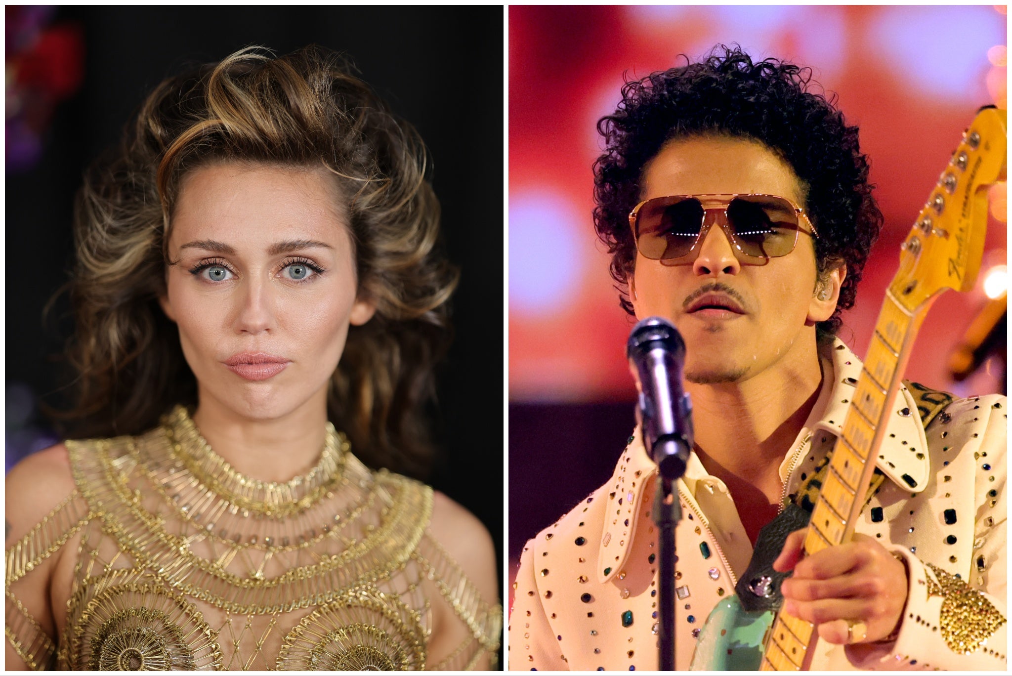 Los fans de Miley Cyrus detectaron similitudes entre su exitoso sencillo ‘Flowers’ y el clásico de Bruno Mars de 2012 ‘When I Was Your Man’